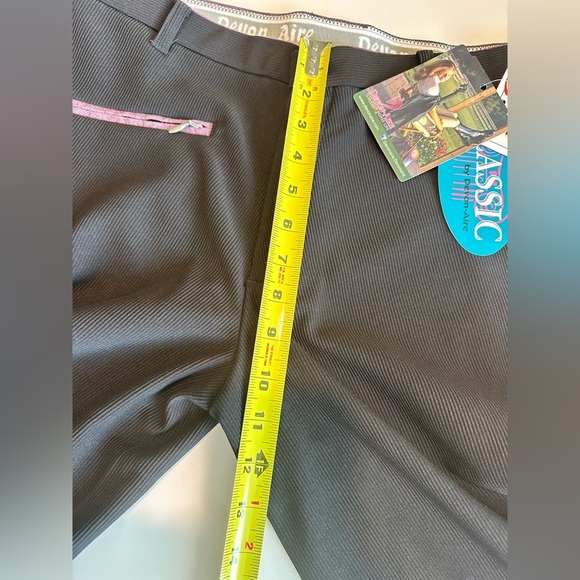 Devon Aire Ladies All-Pro Ribbed Riding Breeches Black Style 500R Size 34R - Picture 8 of 12